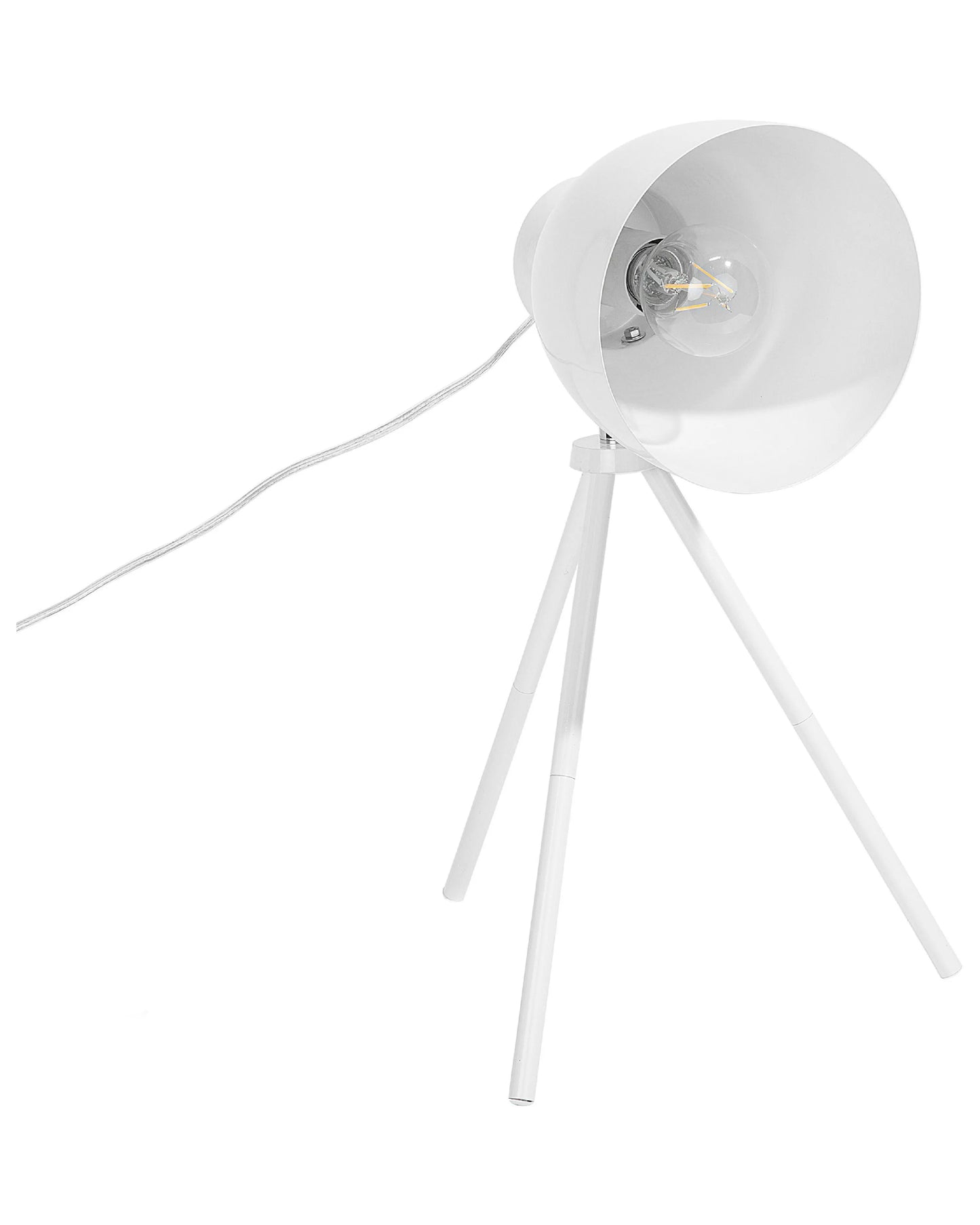  Table Lamp TAMEGA Adjustable Metal White