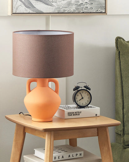  Table Lamp LABRADA Ceramic Orange