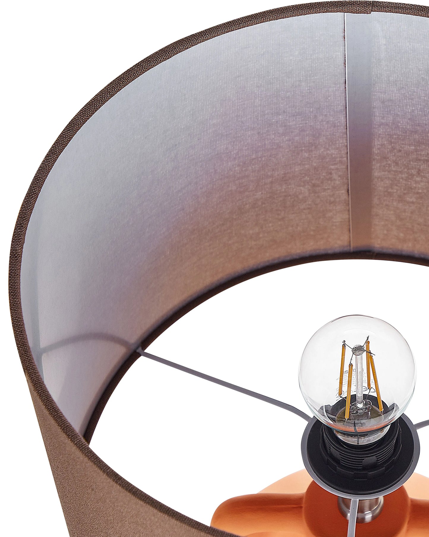  Table Lamp LABRADA Ceramic Orange