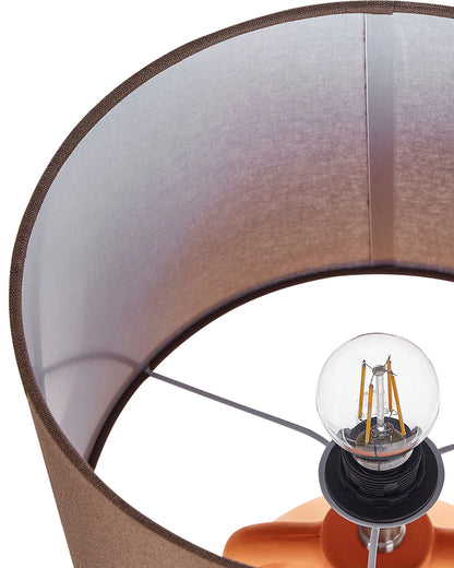  Table Lamp LABRADA Ceramic Orange
