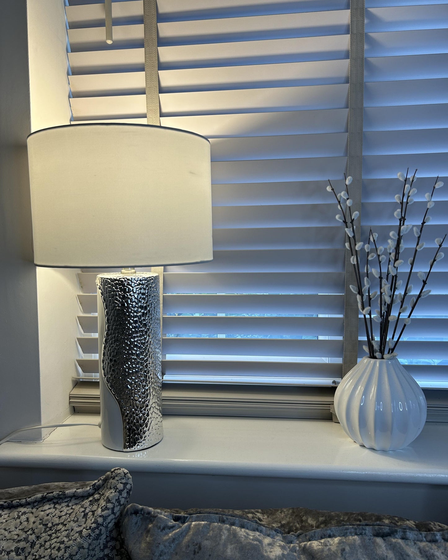  Table Lamp AIKEN Porcelain White