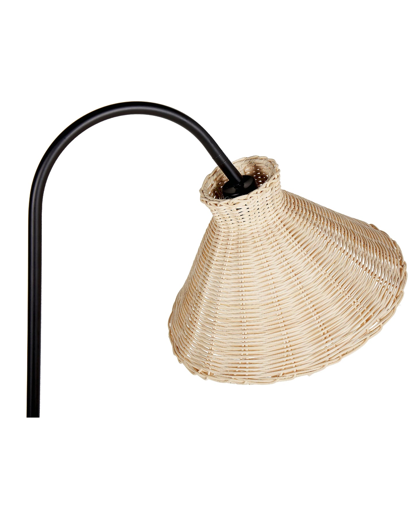  Floor Lamp KERIAN Rattan Natural