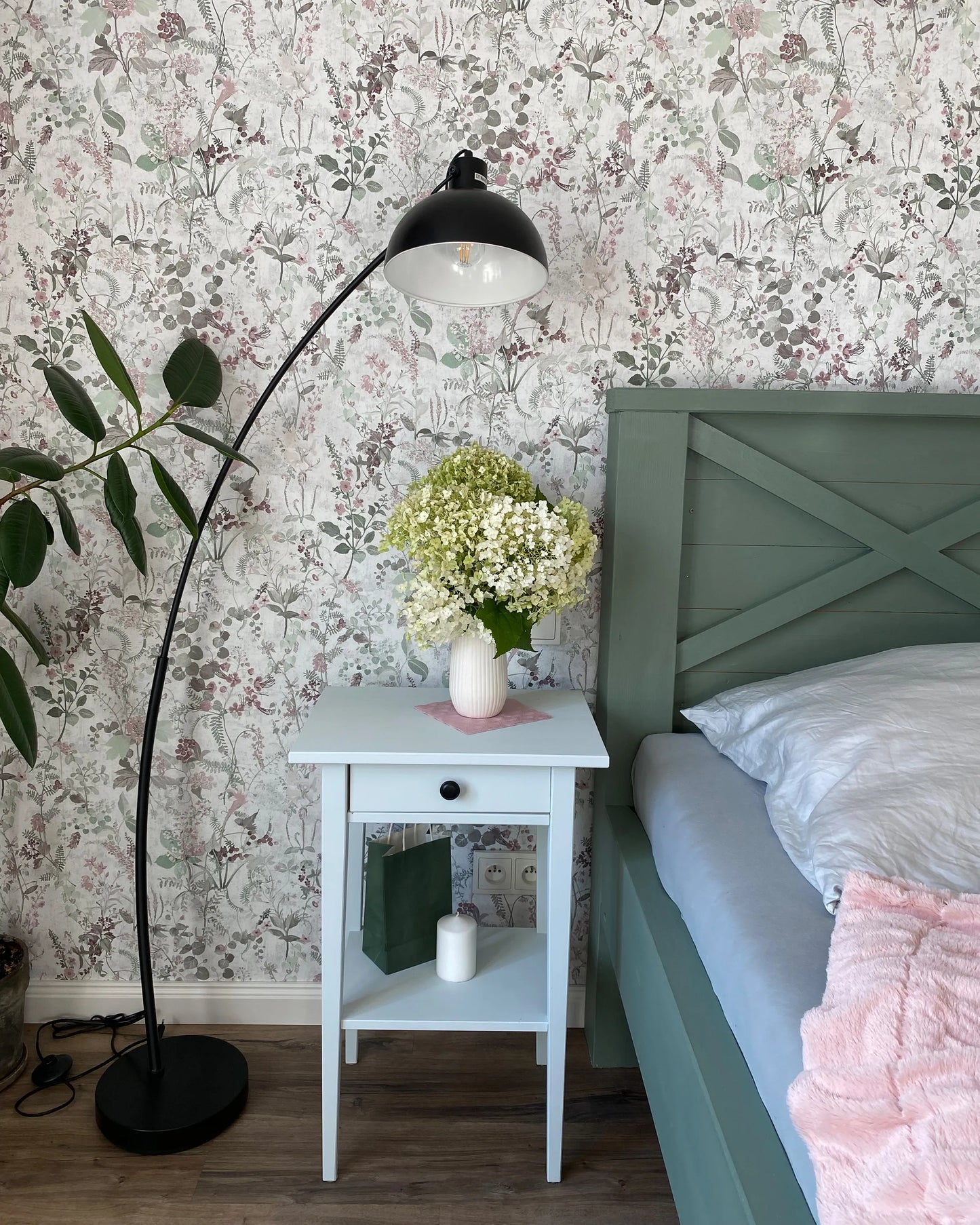  Floor Lamp DINTEL Metal Black