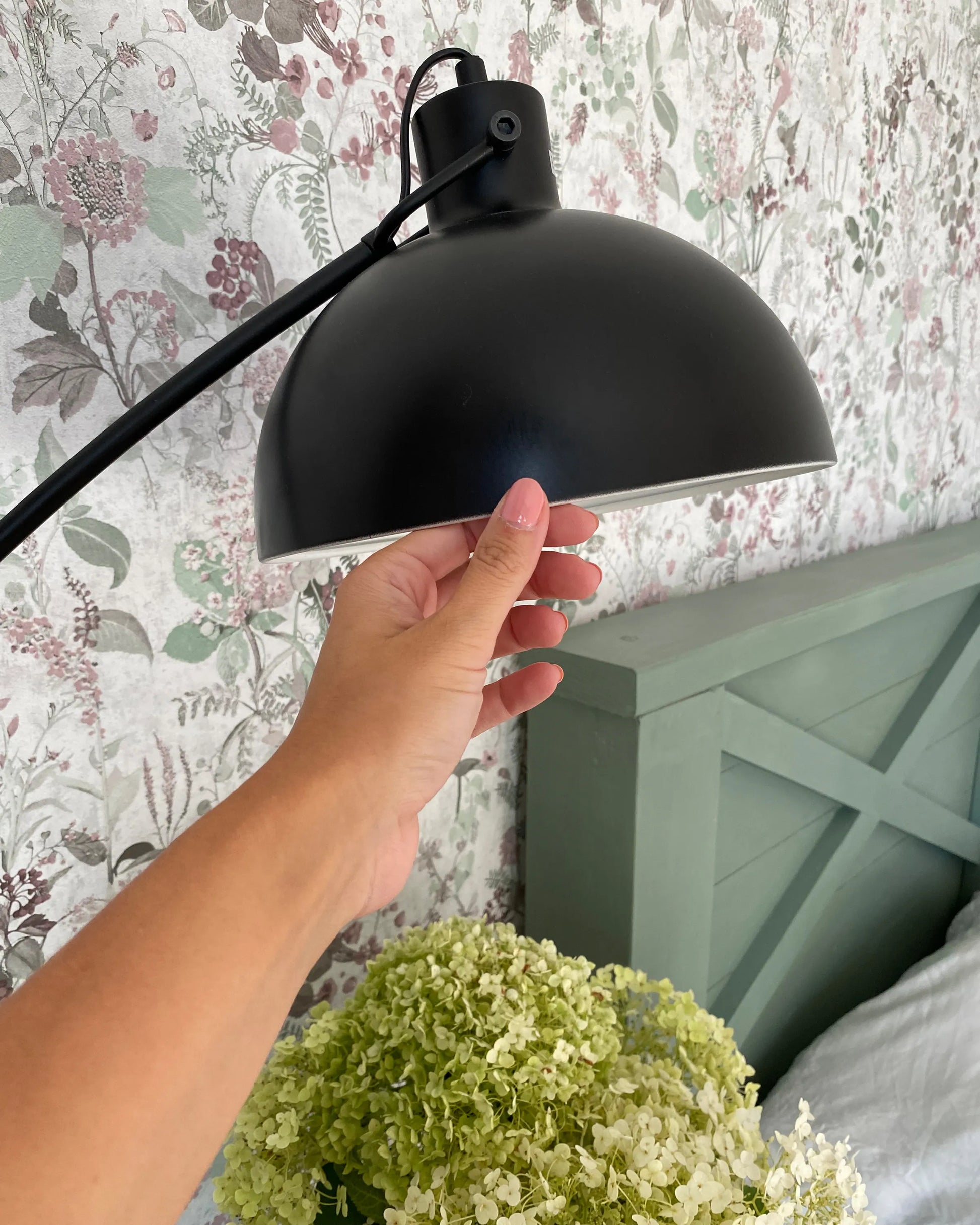  Floor Lamp DINTEL Metal Black