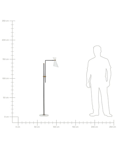  Floor Lamp MELAWI Metal White