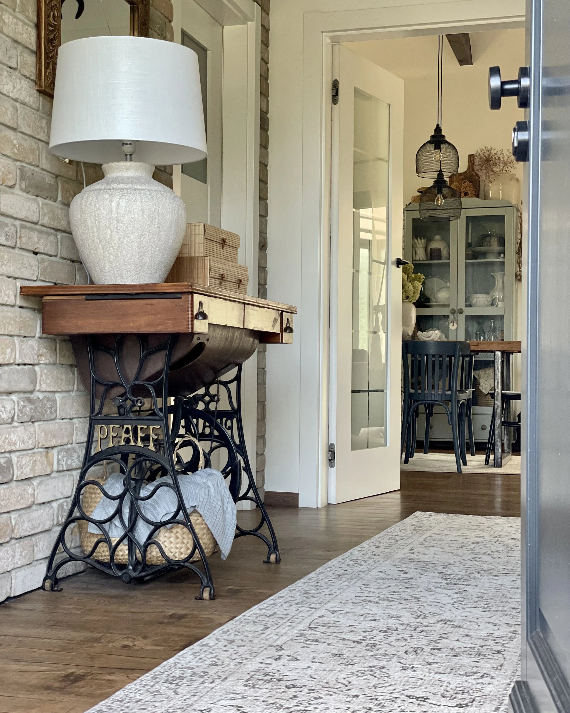  Table Lamp CAINE Ceramic Light Beige