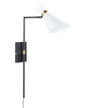  Wall Lamp MELAWI Adjustable Metal White