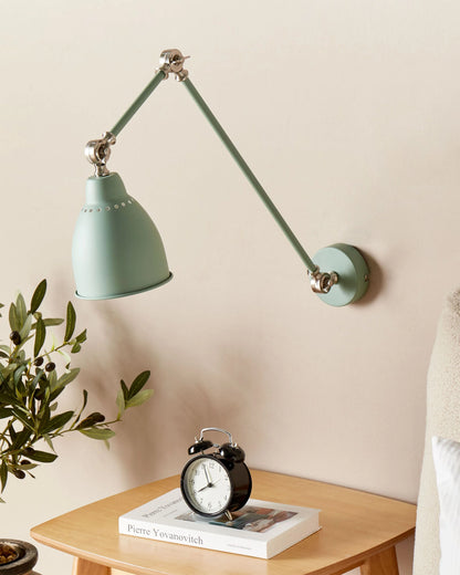  Wall Lamp MISSISSIPPI Adjustable Metal Light Green