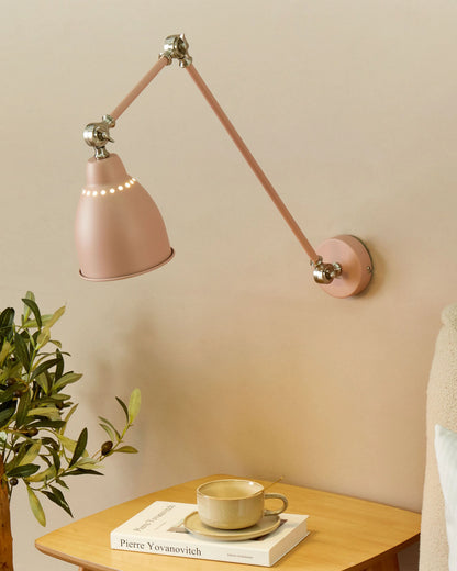  Wall Lamp MISSISSIPPI Adjustable Metal Pastel Pink