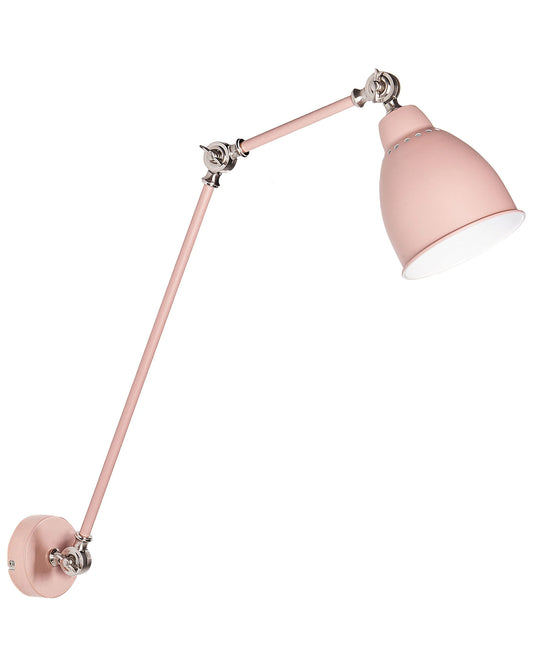  Wall Lamp MISSISSIPPI Adjustable Metal Pastel Pink