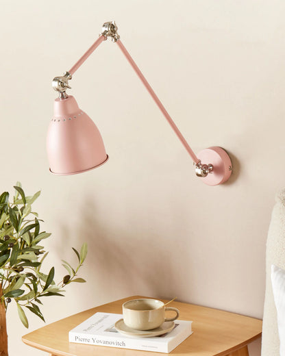  Wall Lamp MISSISSIPPI Adjustable Metal Pastel Pink