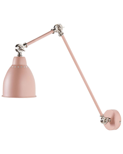  Wall Lamp MISSISSIPPI Adjustable Metal Pastel Pink