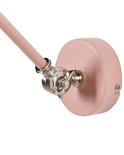  Wall Lamp MISSISSIPPI Adjustable Metal Pastel Pink