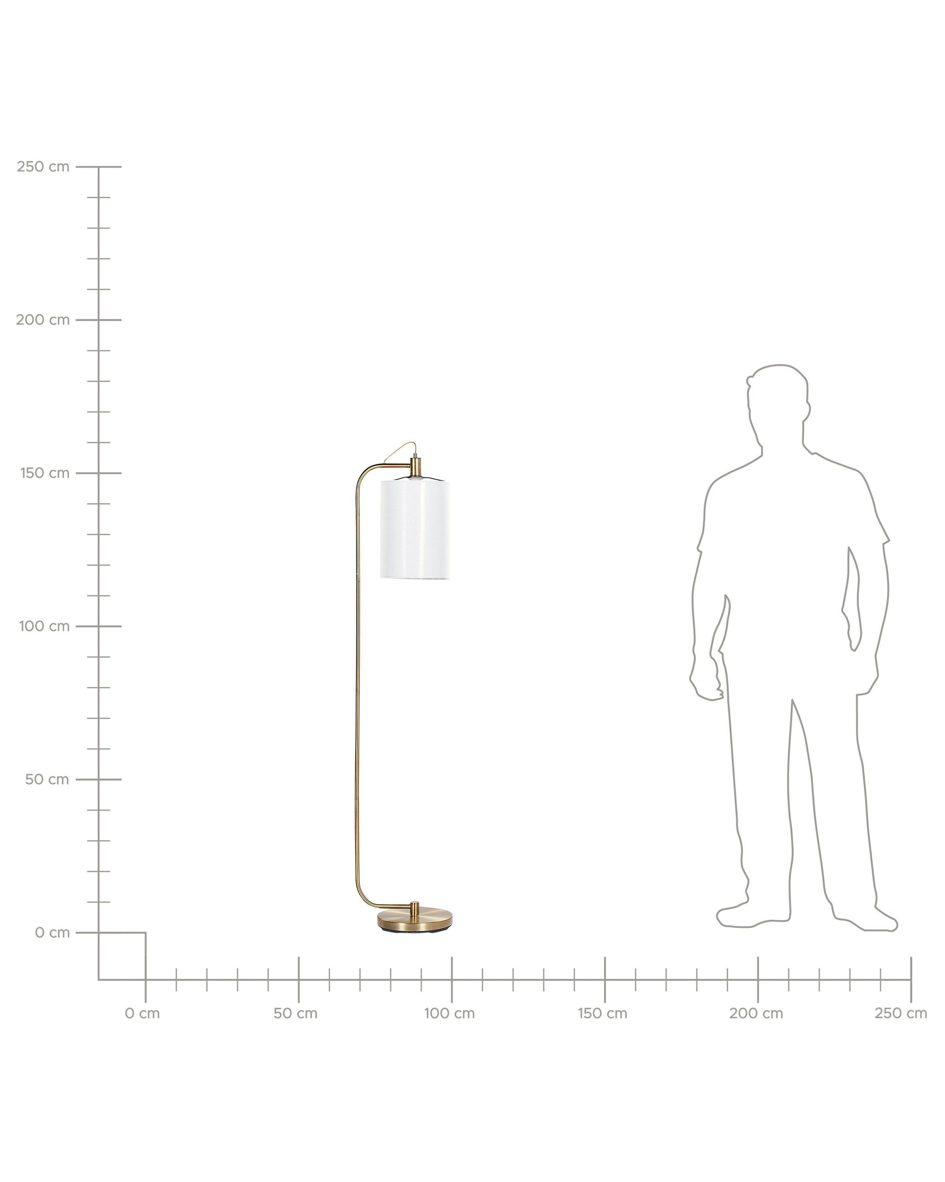  Floor Lamp LIBERIA Metal Copper