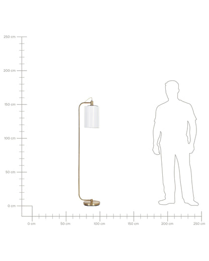  Floor Lamp LIBERIA Metal Copper