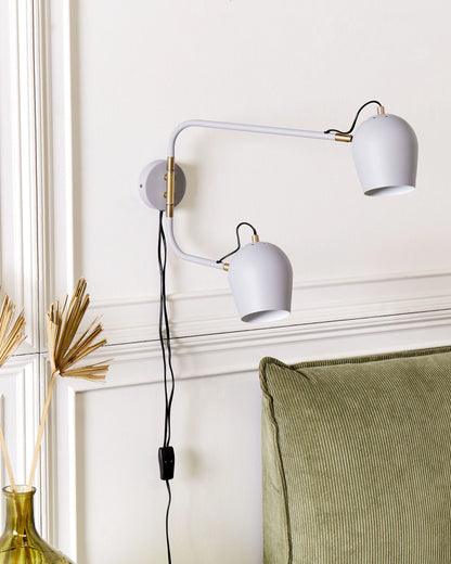  Wall Lamp ESTRELLA Adjustable Metal Light Grey
