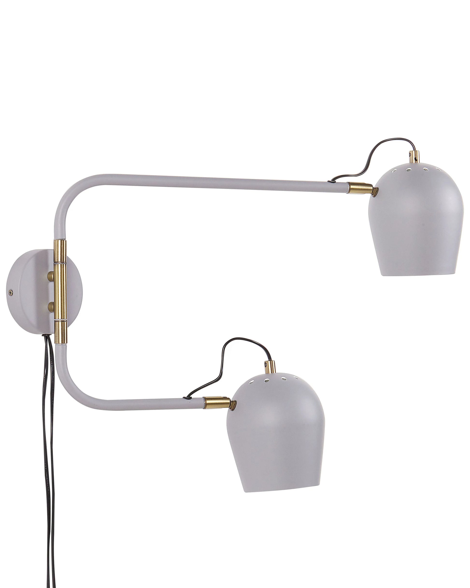  Wall Lamp ESTRELLA Adjustable Metal Light Grey
