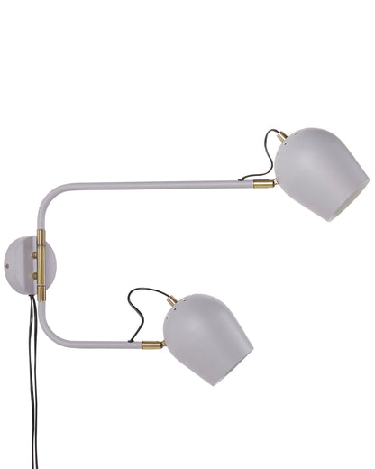  Wall Lamp ESTRELLA Adjustable Metal Light Grey