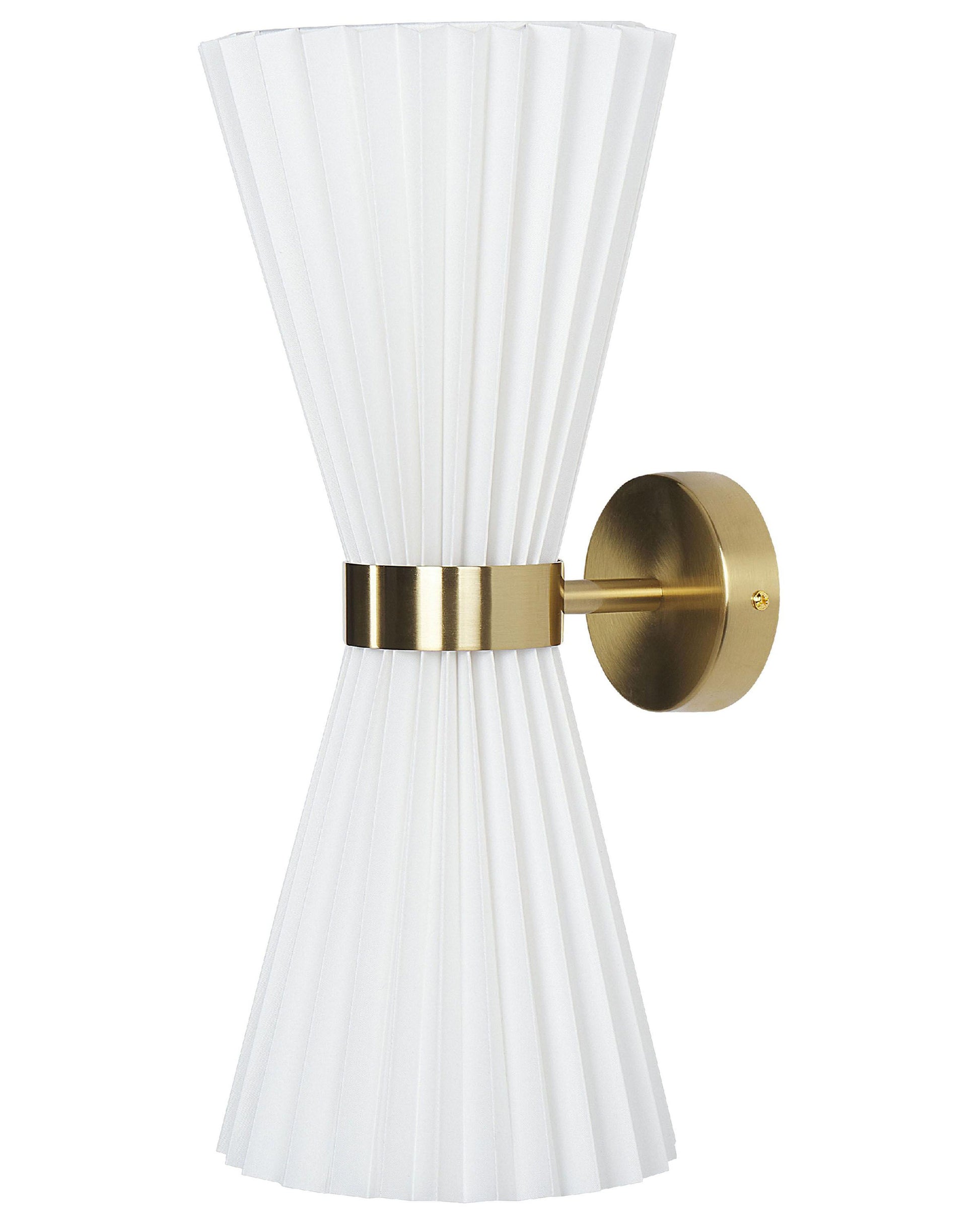 Set Of 2 Wall Lamps TELANG Cotton White