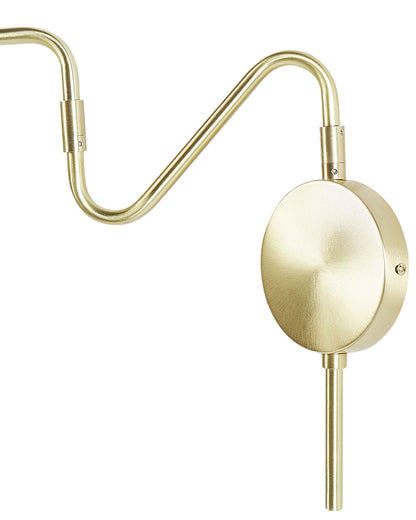  Wall Lamp BALIEM Adjustable Metal Gold