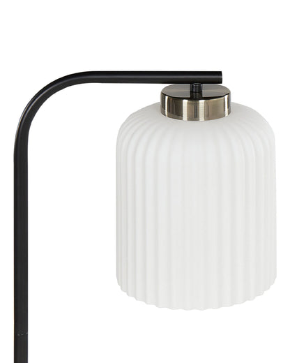  Floor Lamp CAUDELO Metal Black/ White