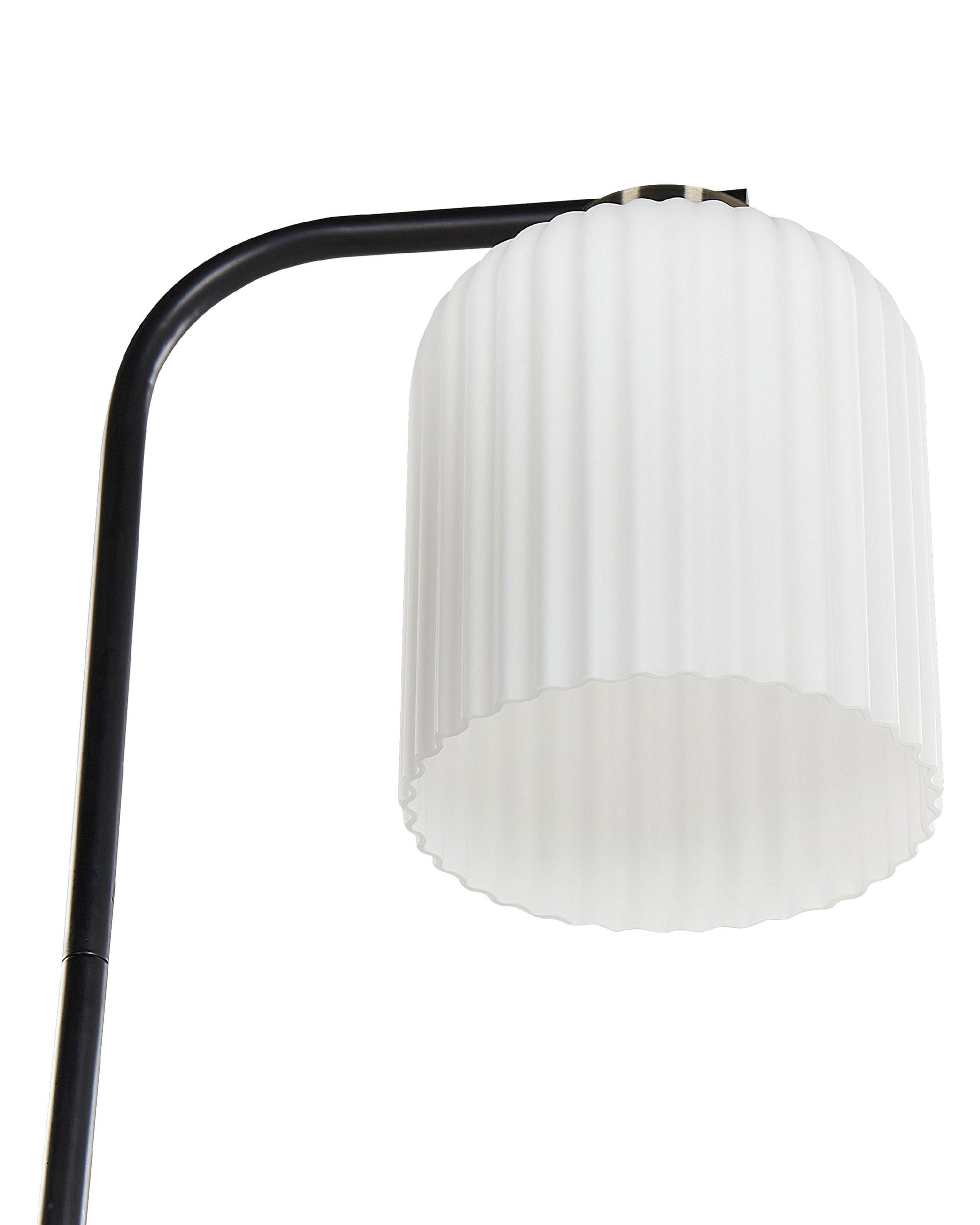  Floor Lamp CAUDELO Metal Black/ White