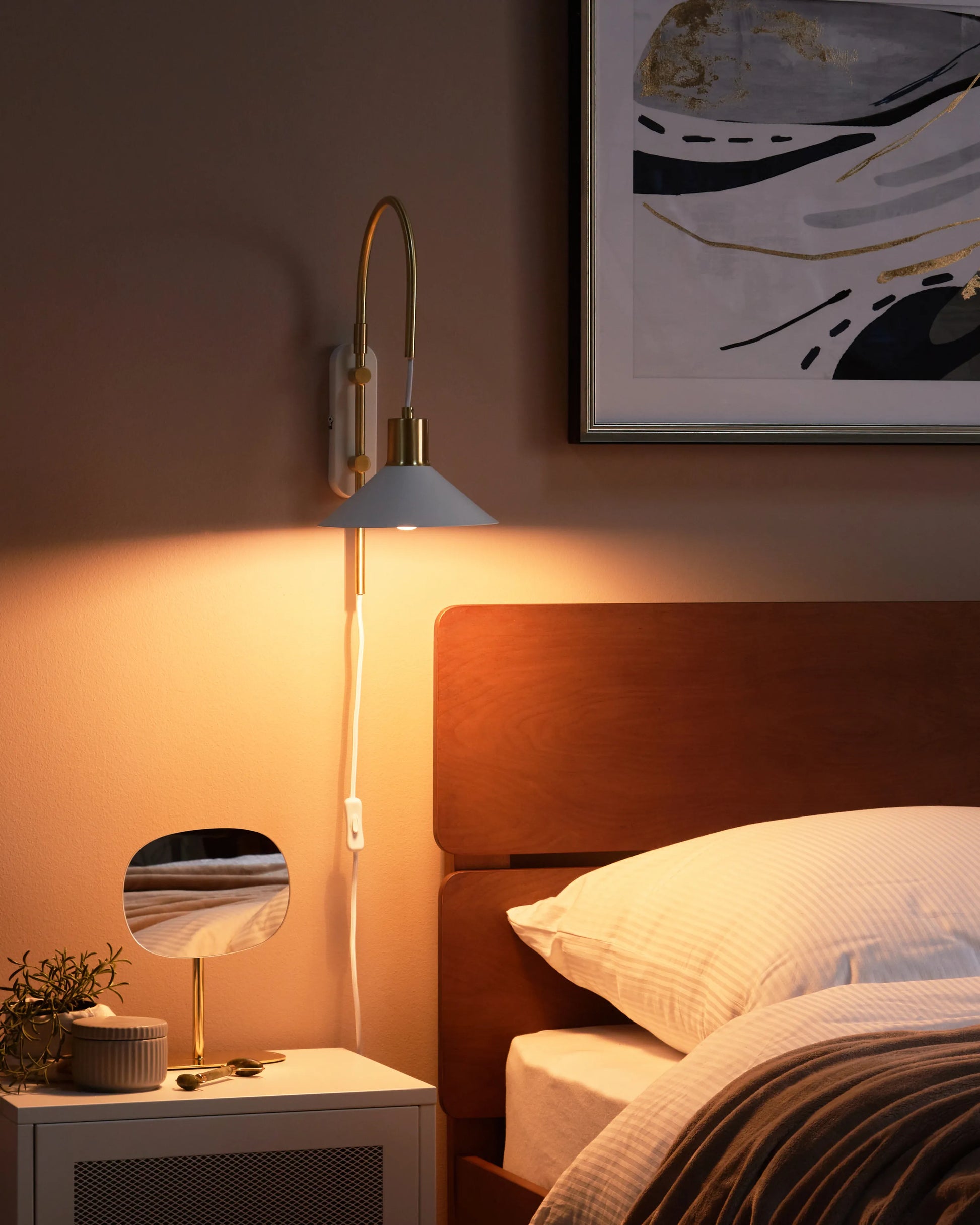  Wall Lamp SISSA Metal White
