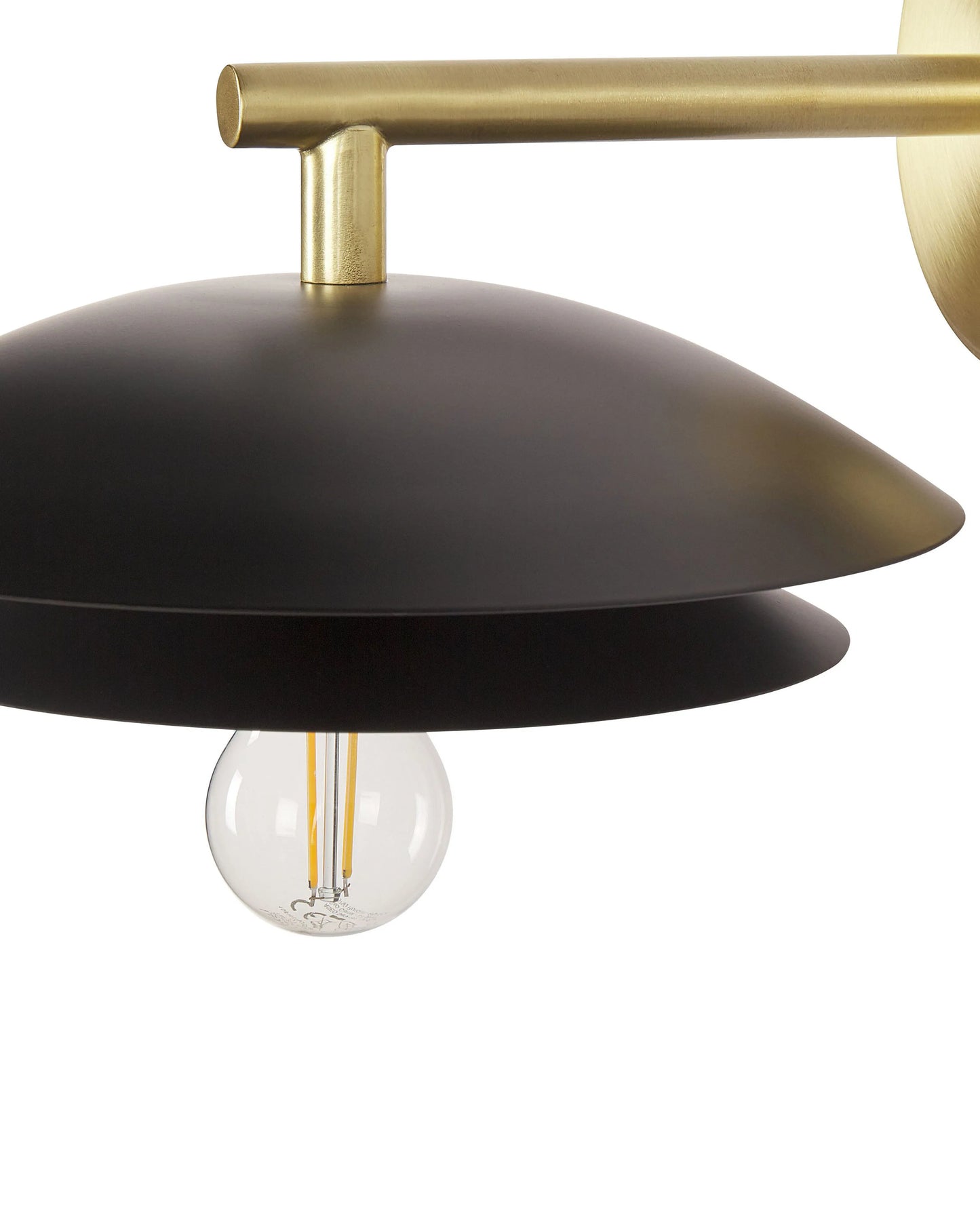  Wall Lamp LASOLO Metal Black