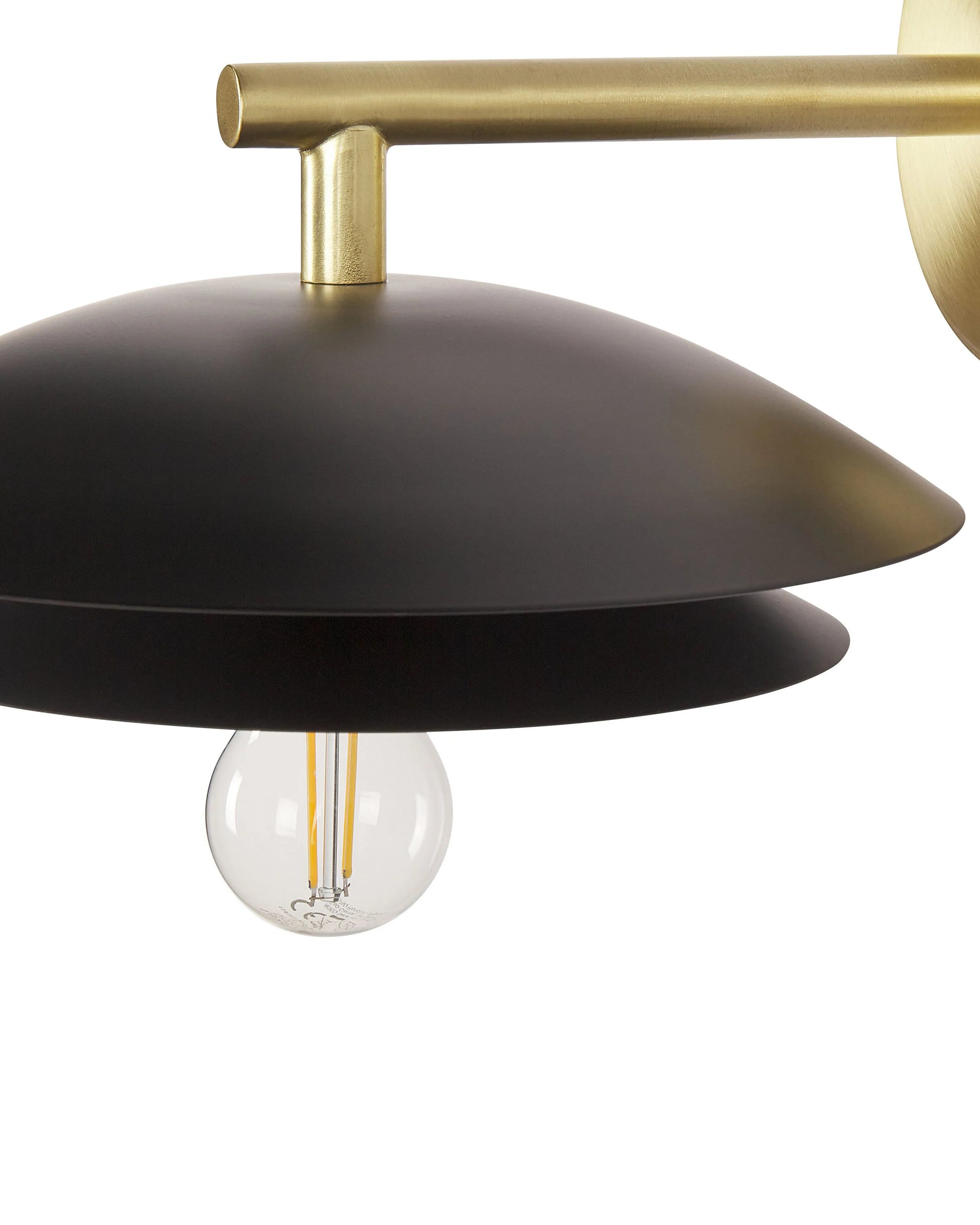  Wall Lamp LASOLO Metal Black