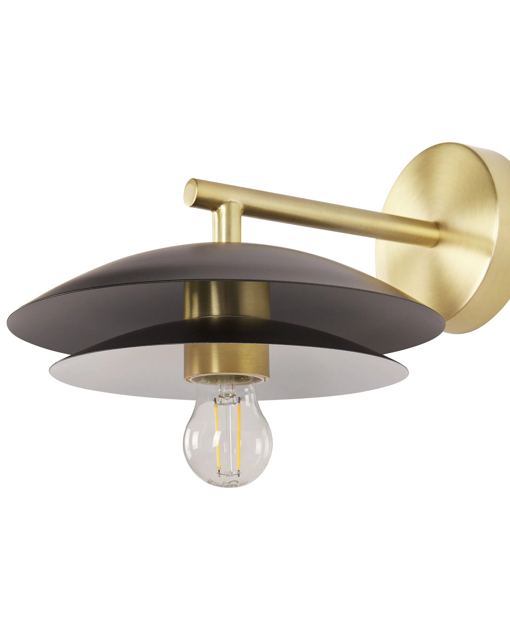  Wall Lamp LASOLO Metal Black
