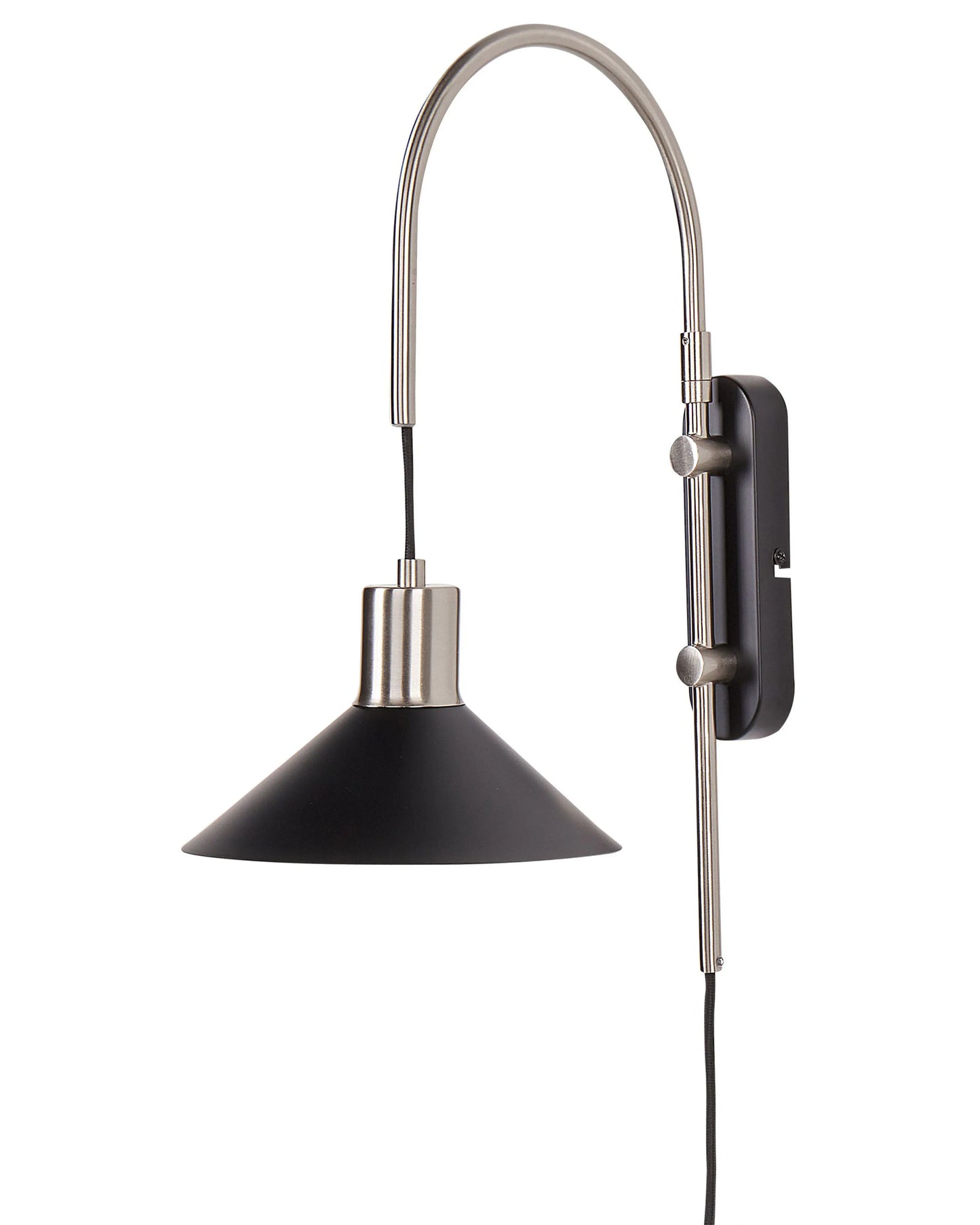  Wall Lamp SISSA Adjustable Metal Black