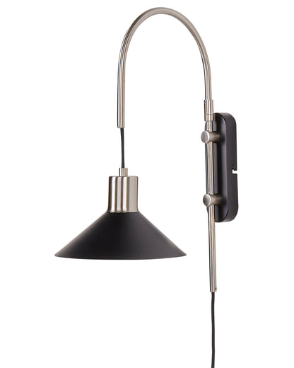  Wall Lamp SISSA Adjustable Metal Black