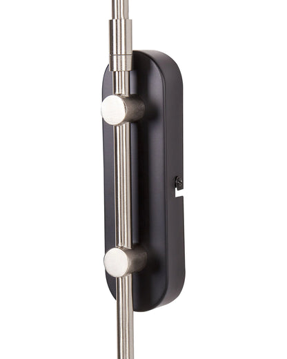  Wall Lamp SISSA Adjustable Metal Black