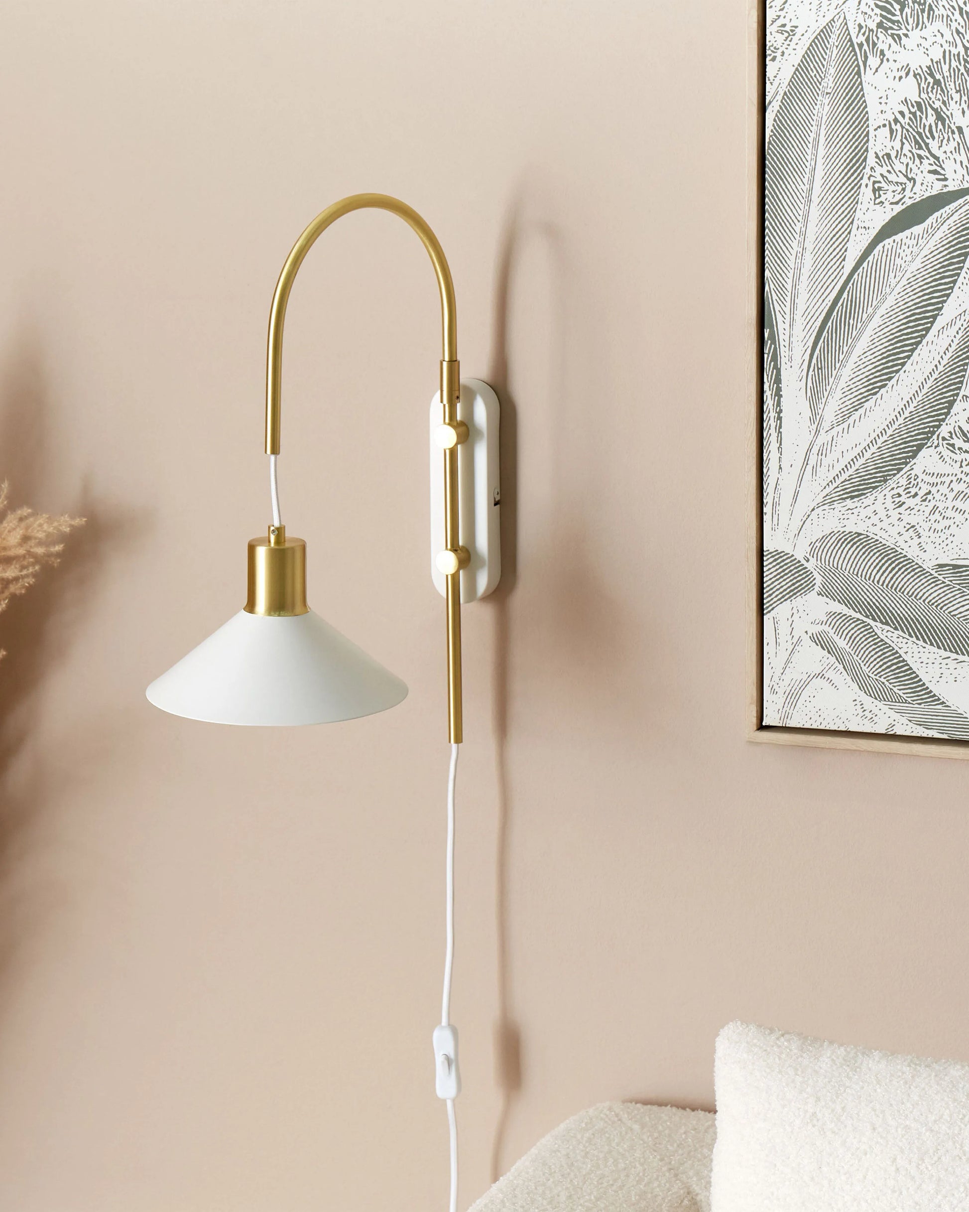  Wall Lamp SISSA Metal White