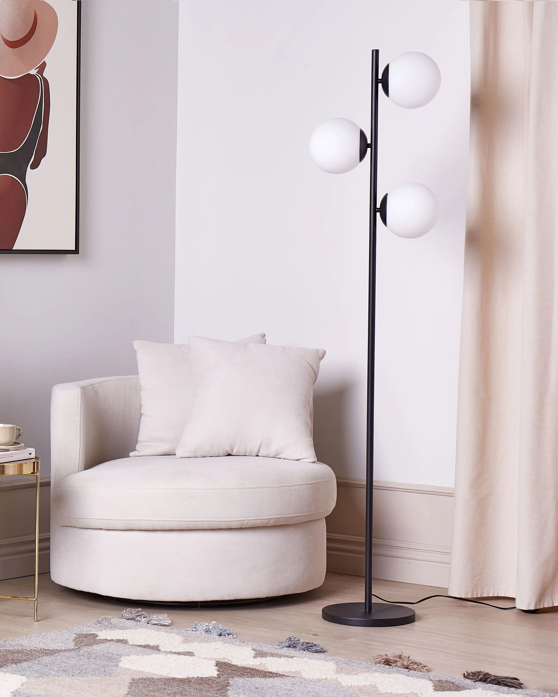  Floor Lamp WADI Metal Black