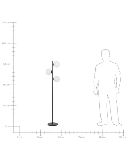  Floor Lamp WADI Metal Black