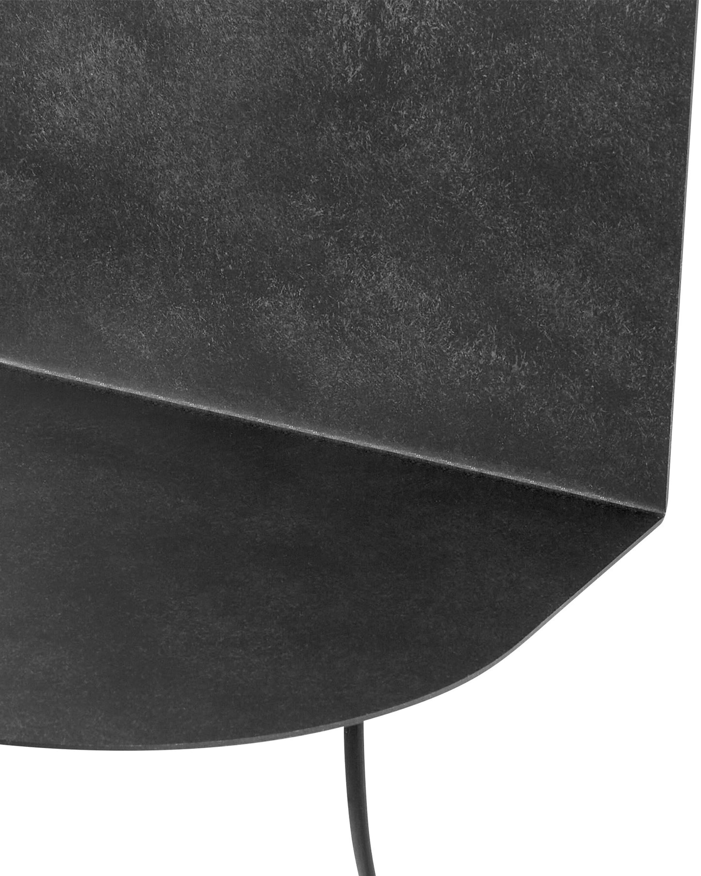  Wall Lamp MAPI With Shelf Metal Graphite Grey