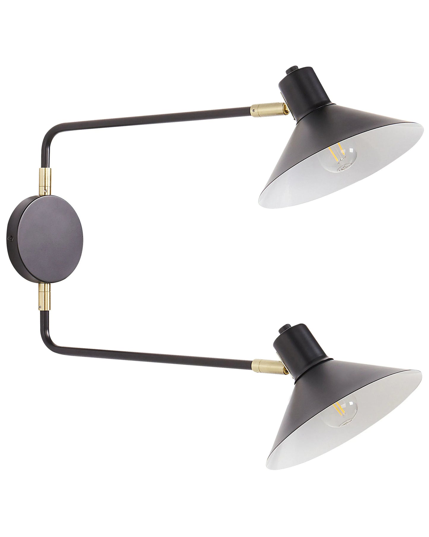 Wall Lamp KADASSA Adjustable Metal Black