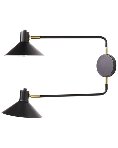  Wall Lamp KADASSA Adjustable Metal Black