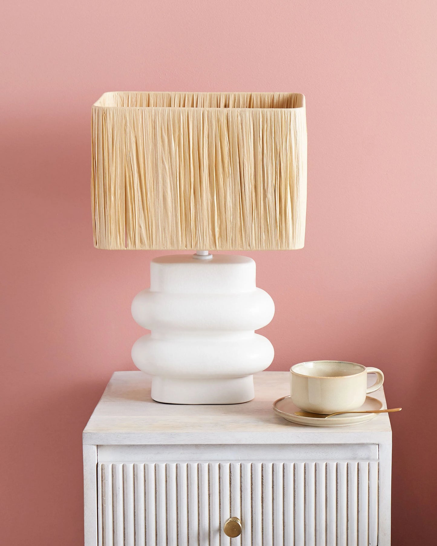  Table Lamp JUDY Ceramic White