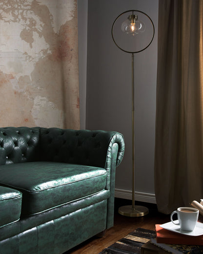  Floor Lamp SEVERN Metal Gold