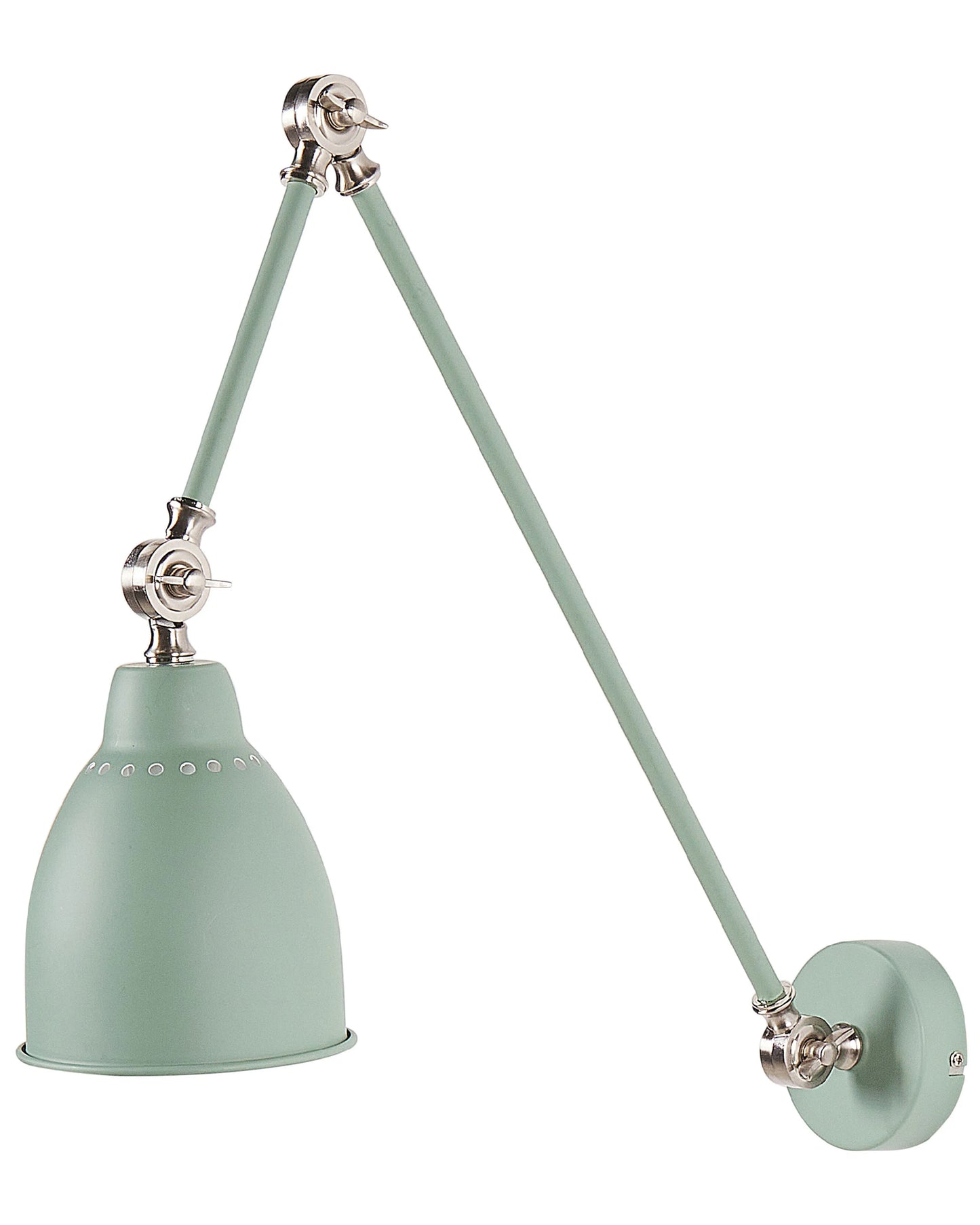  Wall Lamp MISSISSIPPI Adjustable Metal Light Green