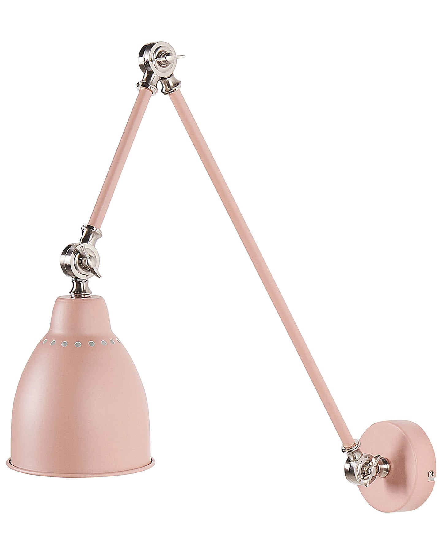  Wall Lamp MISSISSIPPI Adjustable Metal Pastel Pink