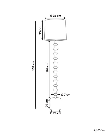  Floor Lamp KRIOS Metal White