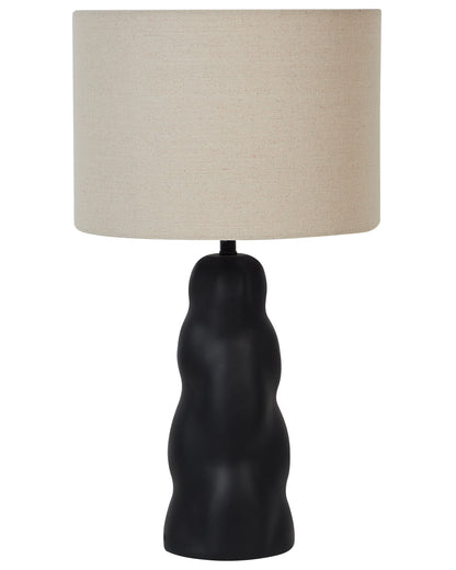  Table Lamp VILAR Ceramic Black