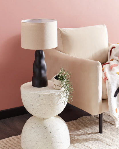  Table Lamp VILAR Ceramic Black
