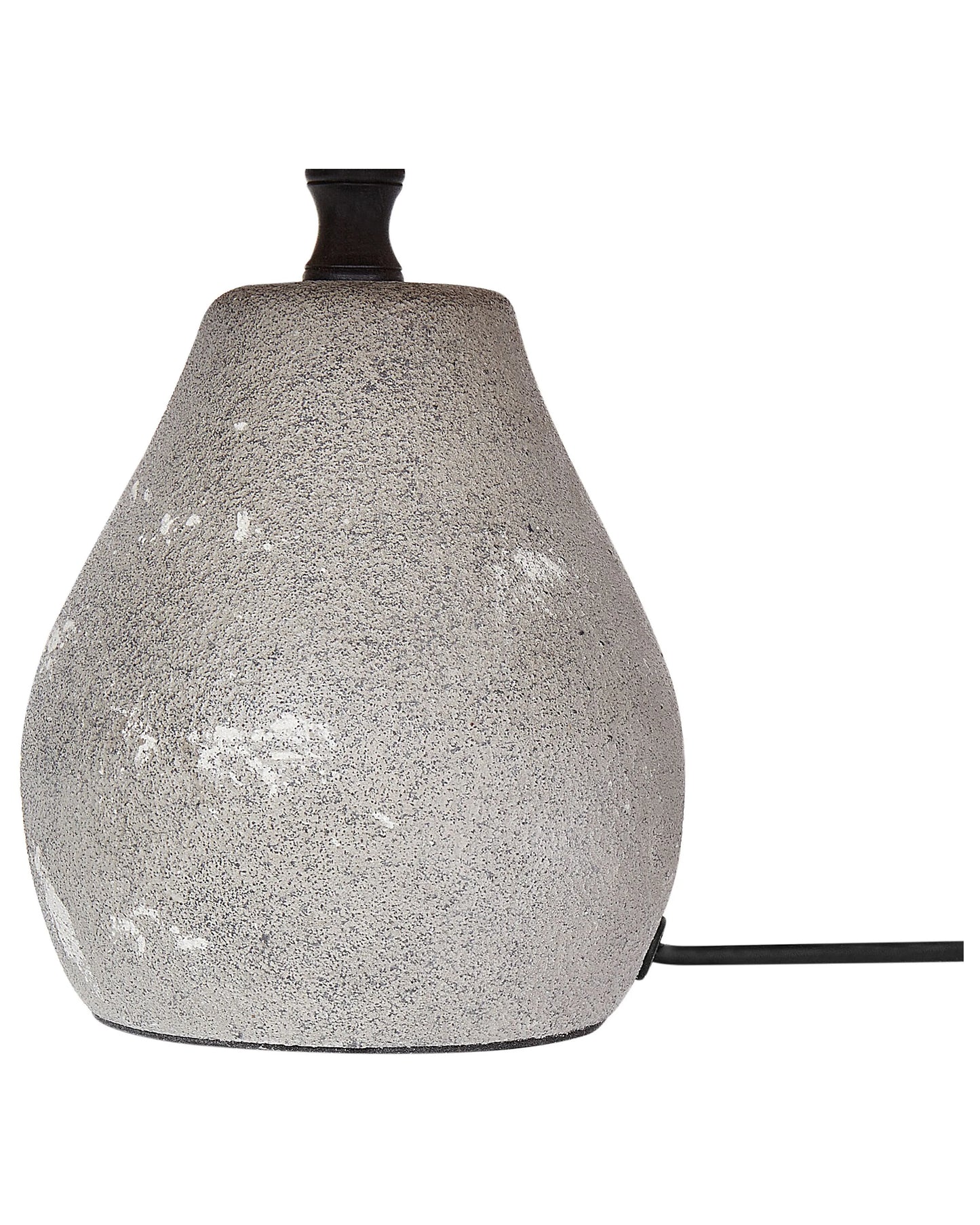  Set Of 2 Table Lamps ARWADITO Ceramic Grey