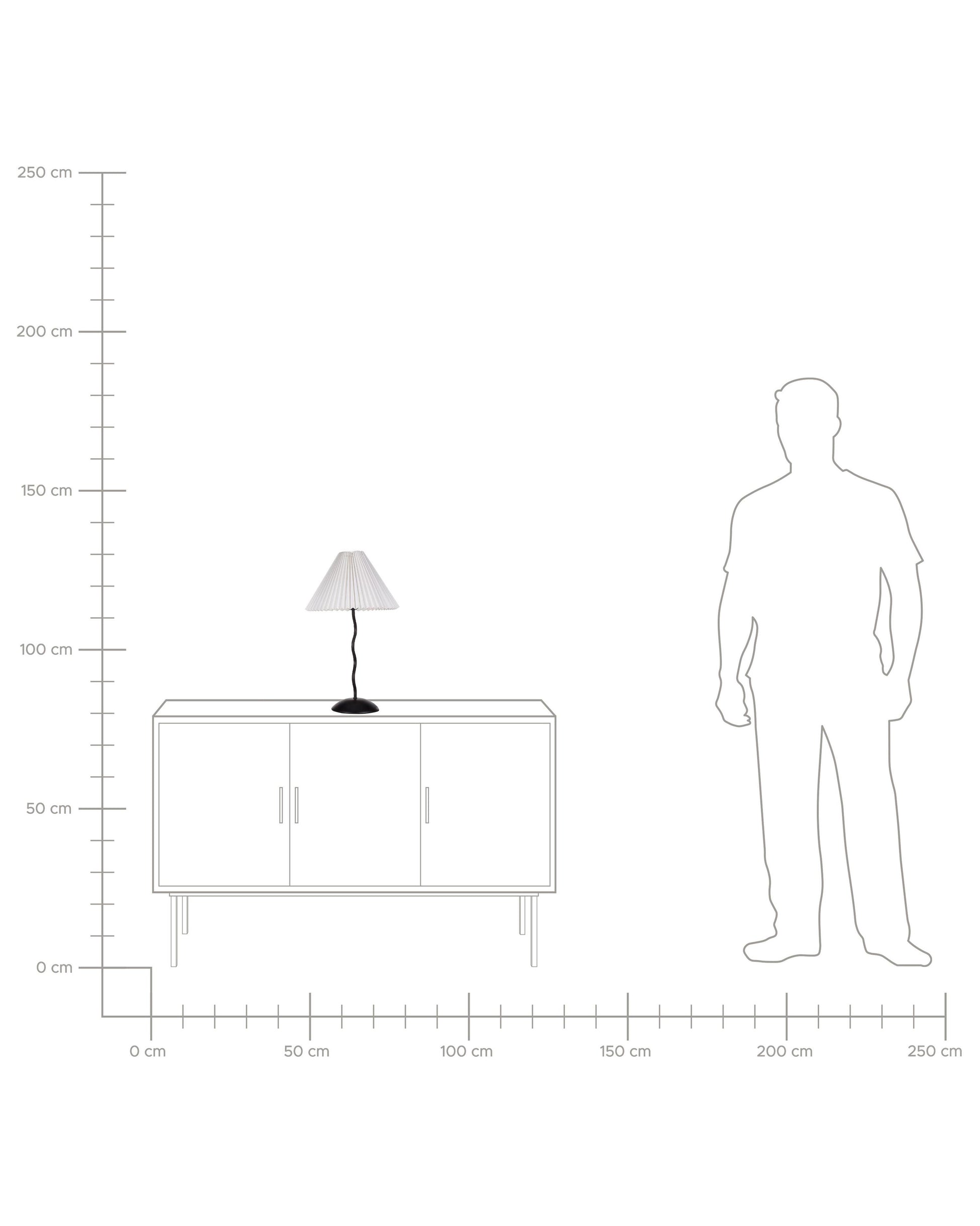  Table Lamp JIKAWO Metal Black