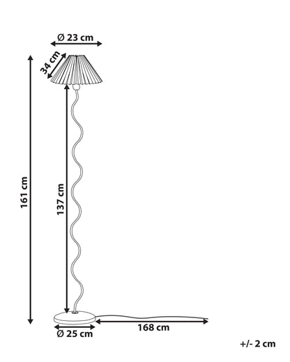  Floor Lamp JIKAWO Metal Black