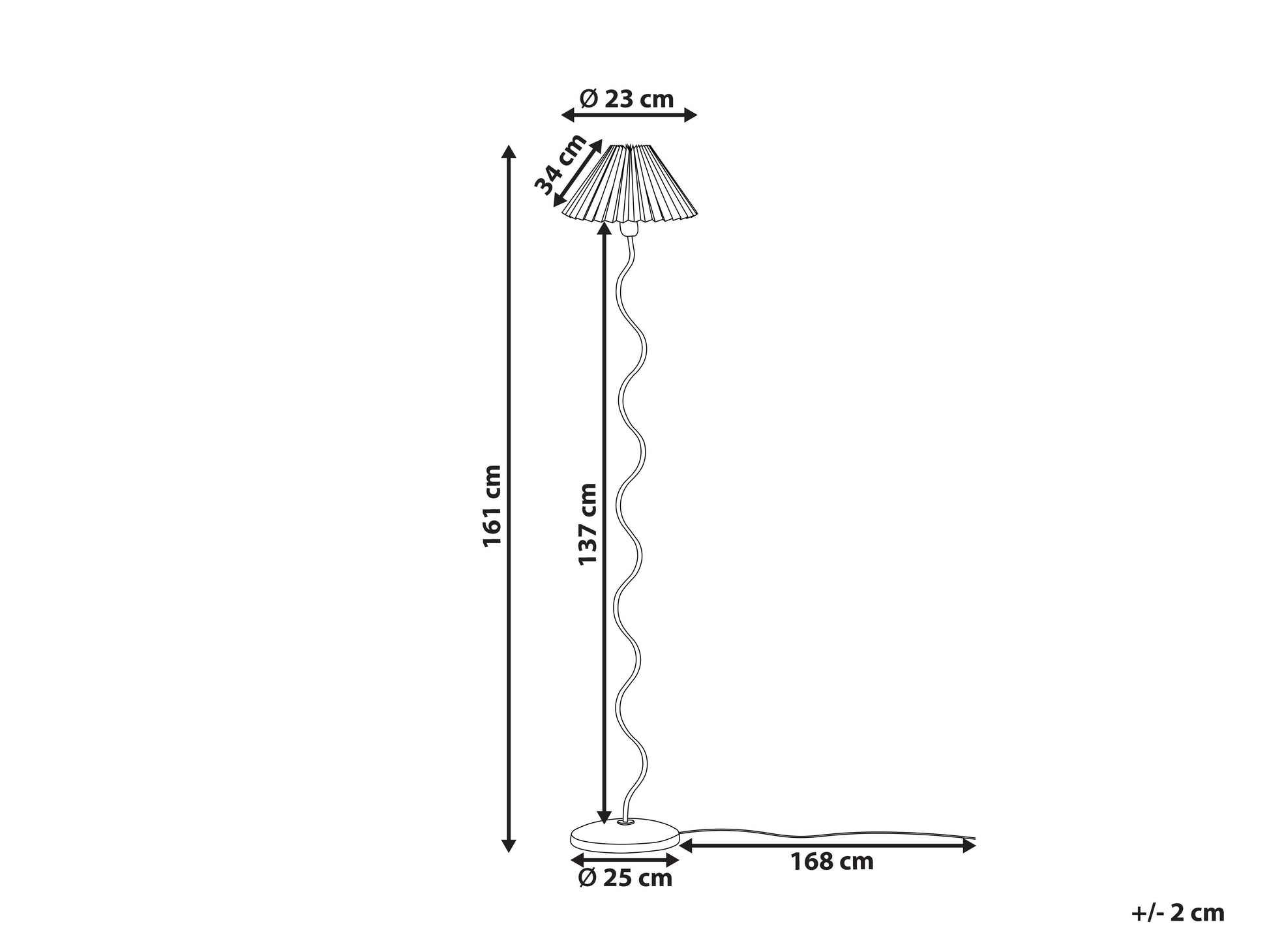  Floor Lamp JIKAWO Metal Pink